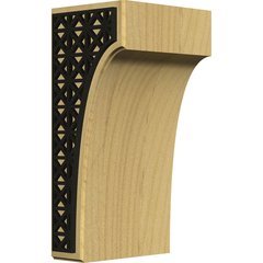 Clarksville 5.25"W x 4"D x 10"H Countertop Bracket - Alder Clarksville 5.25"W x 4"D x 10"H Countertop Bracket - Alder