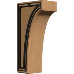Clarksville 3.5"W x 6"D x 12"H Countertop Bracket - Cherry Clarksville 3.5"W x 6"D x 12"H Countertop Bracket - Cherry