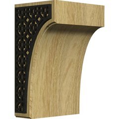 Clarksville 5.25"W x 4"D x 8"H Countertop Bracket - Red Oak Clarksville 5.25"W x 4"D x 8"H Countertop Bracket - Red Oak