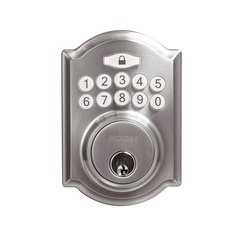 Traditional Electronic Keypad Deadbolt Grade 3 Satin Nickel Traditional Electronic Keypad Deadbolt Grade 3 Satin Nickel