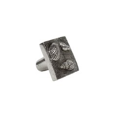 Ocean Square Knob 1-3/8" Dia Natural Britannium Ocean Square Knob 1-3/8" Dia Natural Britannium