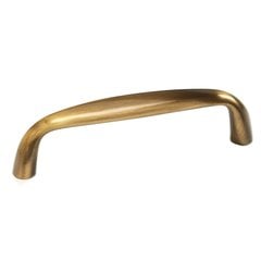 Solid Brass Traditional Designs 4 Inch Center to Center Antique Brass Cabinet Pull Solid Brass Traditional Designs 4 Inch Center to Center Antique Brass Cabinet Pull