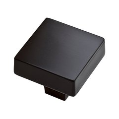 Soft Modern Knob 1-41/100 inch Diameter Flat Black Soft Modern Knob 1-41/100 inch Diameter Flat Black