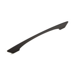 Italian Designs-Profile 7-9/16 Inch Center to Center Matte Black Cabinet Pull Italian Designs-Profile 7-9/16 Inch Center to Center Matte Black Cabinet Pull