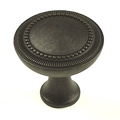 Kentwood 1-1/4 Inch Diameter Gun Metal Cabinet Knob Kentwood 1-1/4 Inch Diameter Gun Metal Cabinet Knob