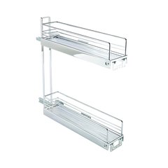 2 Tier Base Pullout 90 Degree Chrome 2 Tier Base Pullout 90 Degree Chrome