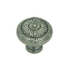 Cornell 1-1/4 Inch Diameter Weathered Nickel Cabinet Knob Cornell 1-1/4 Inch Diameter Weathered Nickel Cabinet Knob