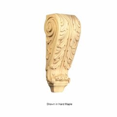 Large Acanthus Corbel Unfinished Cherry Large Acanthus Corbel Unfinished Cherry