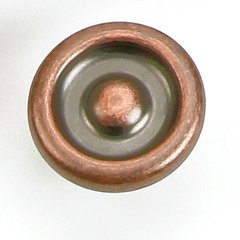 Foundry 1-1/4 Inch Diameter Antique Copper Cabinet Knob Foundry 1-1/4 Inch Diameter Antique Copper Cabinet Knob