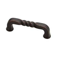 Iron Craft II 3 Inch Center to Center Statuary Bronze Cabinet Pull Iron Craft II 3 Inch Center to Center Statuary Bronze Cabinet Pull
