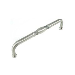 Vanilla 5 Inch Center to Center Satin Antique Nickel Cabinet Pull Vanilla 5 Inch Center to Center Satin Antique Nickel Cabinet Pull