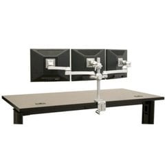 Three Monitor Arm Direct and 21 inch Extension-Grommet Mount Three Monitor Arm Direct and 21 inch Extension-Grommet Mount