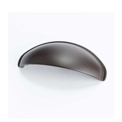 Advantage Plus 3 2-1/2 Inch Center to Center Oil Rubbed Bronze Light Cabinet Cup Pull Advantage Plus 3 2-1/2 Inch Center to Center Oil Rubbed Bronze Light Cabinet Cup Pull