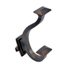 Bungalow Double Coat Hook Refined Bronze Bungalow Double Coat Hook Refined Bronze