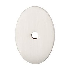 Sanctuary 1-1/2 Inch Length Brushed Satin Nickel Back-plate Sanctuary 1-1/2 Inch Length Brushed Satin Nickel Back-plate