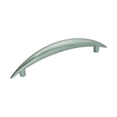 Metropolis 3-3/4 Inch Center to Center Satin Nickel Cabinet Pull Metropolis 3-3/4 Inch Center to Center Satin Nickel Cabinet Pull