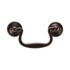 Manor House 3 Inch Center to Center Dark Antique Copper Cabinet Bail Pull Manor House 3 Inch Center to Center Dark Antique Copper Cabinet Bail Pull