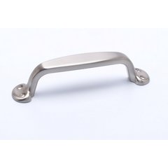 Andante 3-3/4 Inch Center to Center Brushed Nickel Cabinet Pull Andante 3-3/4 Inch Center to Center Brushed Nickel Cabinet Pull