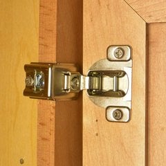 Compact 39C Face Frame Hinge / Plate 1-9/16" Overlay w/ Dow Compact 39C Face Frame Hinge / Plate 1-9/16" Overlay w/ Dow