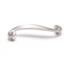 Sonata 3-3/4 Inch Center to Center Brushed Nickel Cabinet Pull Sonata 3-3/4 Inch Center to Center Brushed Nickel Cabinet Pull