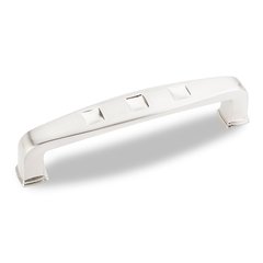 Modena 3-3/4 Inch Center to Center Satin Nickel Cabinet Pull Modena 3-3/4 Inch Center to Center Satin Nickel Cabinet Pull