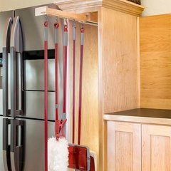 Glideware Soft Close 22 inch Slide Out Organizer 7 Hooks Maple Glideware Soft Close 22 inch Slide Out Organizer 7 Hooks Maple