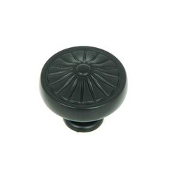 Cornell 1-1/4 Inch Diameter Matte Black Cabinet Knob Cornell 1-1/4 Inch Diameter Matte Black Cabinet Knob