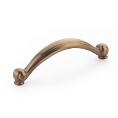 Cabriole Pull 3-3/4" C/C Brushed Bronze Cabriole Pull 3-3/4" C/C Brushed Bronze