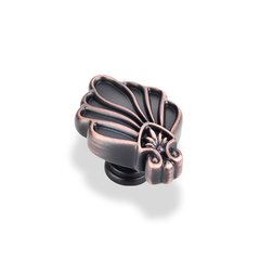Montclair 1-3/4 Inch Diameter Dark Brushed Antique Copper Cabinet Knob Montclair 1-3/4 Inch Diameter Dark Brushed Antique Copper Cabinet Knob