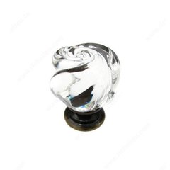 Classic Glass 1-3/16 Inch Diameter Antique English,Clear Cabinet Knob Classic Glass 1-3/16 Inch Diameter Antique English,Clear Cabinet Knob