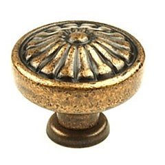 Hartford 1-1/4 Inch Diameter Aged Copper Cabinet Knob Hartford 1-1/4 Inch Diameter Aged Copper Cabinet Knob