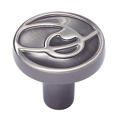 Ambrosia 1-1/8 Inch Diameter Pewter Cabinet Knob Ambrosia 1-1/8 Inch Diameter Pewter Cabinet Knob