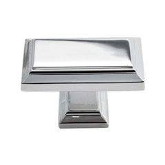 Sutton Place 1-1/2 Inch Diameter Polished Chrome Cabinet Knob Sutton Place 1-1/2 Inch Diameter Polished Chrome Cabinet Knob