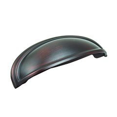 Ashby Cup Pull 4" & 3" C/C Oil Rubbed Bronze Ashby Cup Pull 4" & 3" C/C Oil Rubbed Bronze