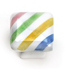 Sorrento 1-1/4 Inch Diameter Diagonal Lines Cabinet Knob Sorrento 1-1/4 Inch Diameter Diagonal Lines Cabinet Knob