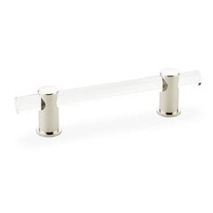 Lumiere Pull 4" C/C Clear Acrylic & Polished Nickel Lumiere Pull 4" C/C Clear Acrylic & Polished Nickel