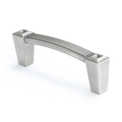 Connections 3 Inch Center to Center Vintage Nickel Cabinet Pull Connections 3 Inch Center to Center Vintage Nickel Cabinet Pull