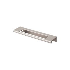 Mercer 5 Inch Center to Center Brushed Satin Nickel Finger Pull Mercer 5 Inch Center to Center Brushed Satin Nickel Finger Pull