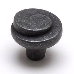 Sonata 1-3/16 Inch Diameter Rustic Iron Cabinet Knob Sonata 1-3/16 Inch Diameter Rustic Iron Cabinet Knob