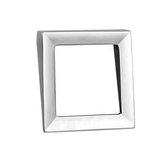 Dharma 1-7/8 Inch Center to Center Polished Chrome Cabinet Pull Dharma 1-7/8 Inch Center to Center Polished Chrome Cabinet Pull