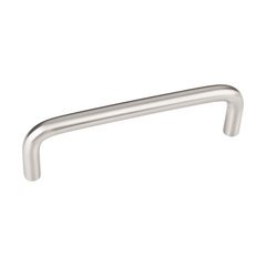 Torino 3-3/4 Inch Center to Center Satin Nickel Plated Steel Cabinet Pull Torino 3-3/4 Inch Center to Center Satin Nickel Plated Steel Cabinet Pull