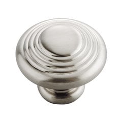 Deco 1-1/4 Inch Diameter Satin Nickel Cabinet Knob Deco 1-1/4 Inch Diameter Satin Nickel Cabinet Knob
