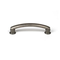 Belvedere 4 Inch Center to Center Regent Silver Cabinet Pull Belvedere 4 Inch Center to Center Regent Silver Cabinet Pull