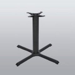 Table Base 36 inch x 36 inch End Style x 28 inch High-Black Matte Finish Table Base 36 inch x 36 inch End Style x 28 inch High-Black Matte Finish