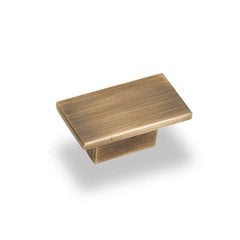 Miranda 1-9/16 Inch Length Antique Brushed Satin Brass Cabinet Pull Miranda 1-9/16 Inch Length Antique Brushed Satin Brass Cabinet Pull