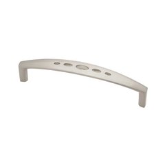Modern Cable 3-3/4 Inch Center to Center Satin Nickel Cabinet Pull Modern Cable 3-3/4 Inch Center to Center Satin Nickel Cabinet Pull