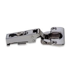 100 Degree Hinge 19mm Overlay / Self-Closing-Stainless 100 Degree Hinge 19mm Overlay / Self-Closing-Stainless