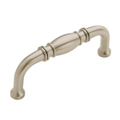 Granby 3 Inch Center to Center Satin Nickel Cabinet Pull Granby 3 Inch Center to Center Satin Nickel Cabinet Pull