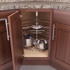 Recorner Susan Full Round Lazy Susan 18 inch Chrome Recorner Susan Full Round Lazy Susan 18 inch Chrome