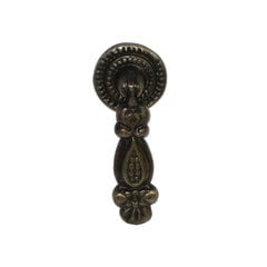Teardrop Pulls 1 Inch Diameter Unlacquered Antique Brass Pendant Pull Teardrop Pulls 1 Inch Diameter Unlacquered Antique Brass Pendant Pull